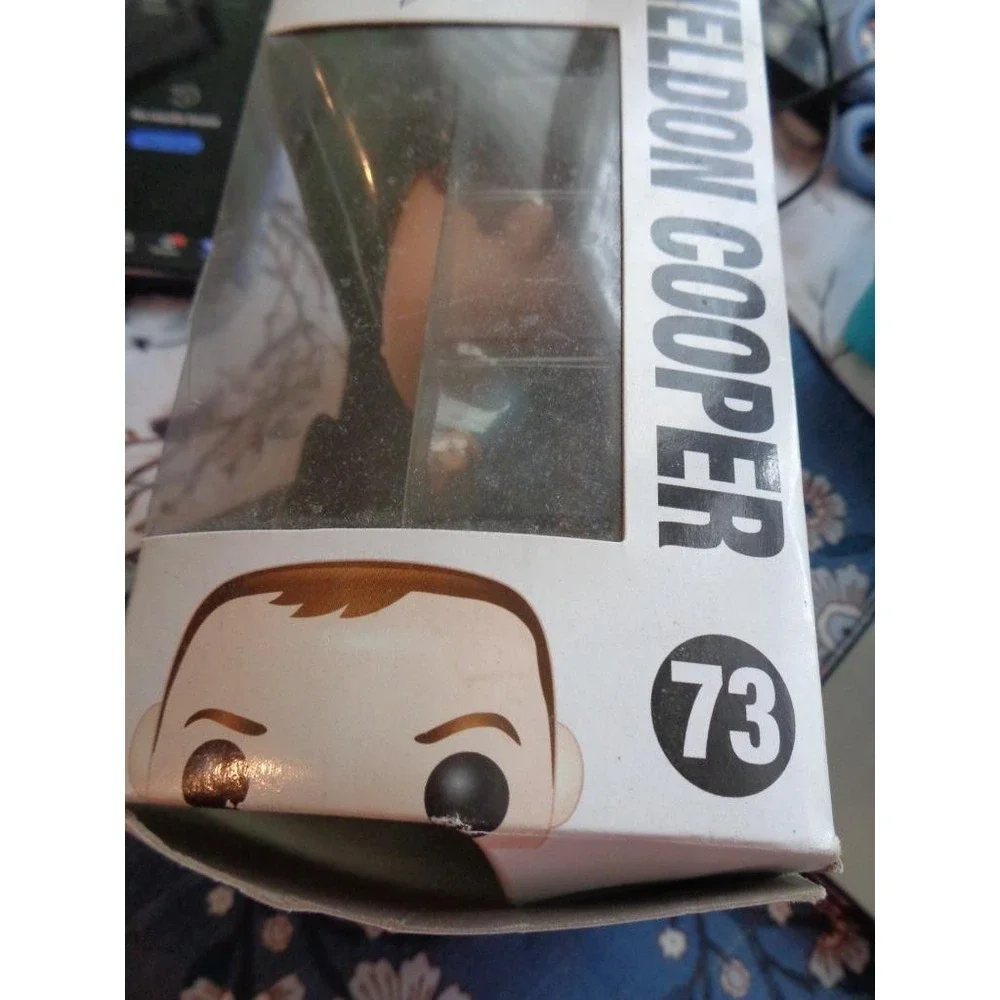 Funko Pop Big Bang Theory Sheldon Cooper Star Trek Spock 73 Action Figure